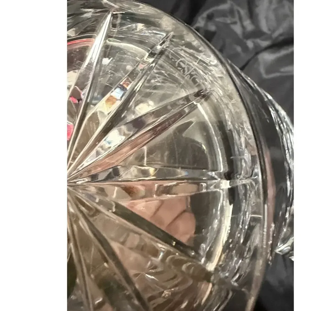 Vintage Ceska Cut Lead Crystal Champagne / Ice Bucket - 7.5
